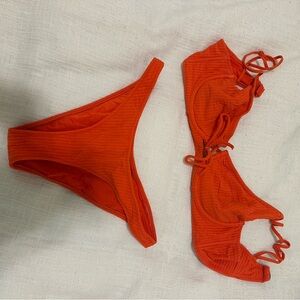 Triangl Swimwear Orange Bra Intimates
